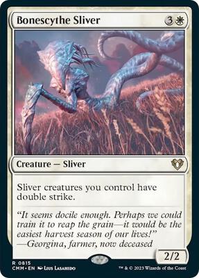 Bonescythe Sliver card from Commander Masters