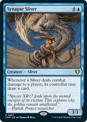 Synapse Sliver card from Commander Masters