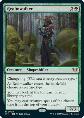 Realmwalker card from Commander Masters