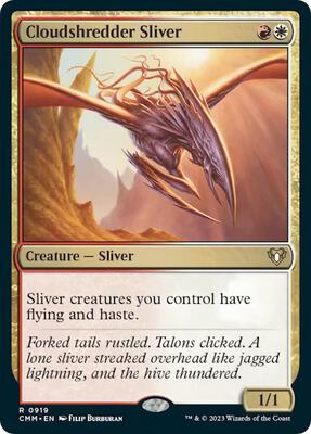 Cloudshredder Sliver card from Commander Masters