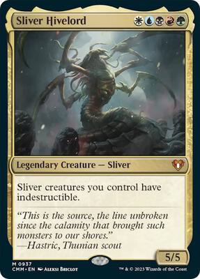 Sliver Hivelord card from Commander Masters
