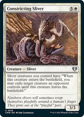 Constricting Sliver card from Commander Masters