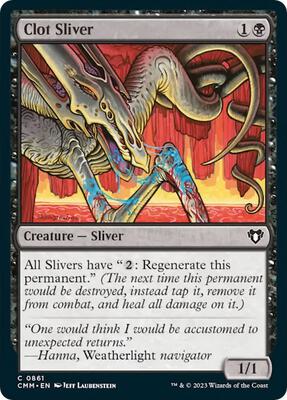 Clot Sliver card from Commander Masters