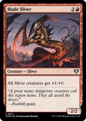 Blade Sliver card from Commander Masters
