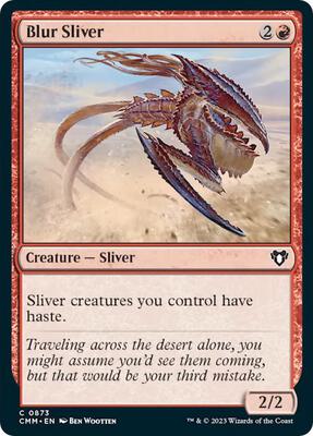 Blur Sliver card from Commander Masters