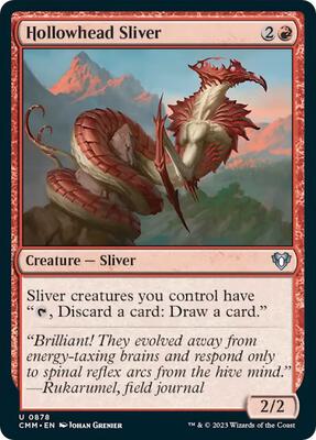Hollowhead Sliver card from Commander Masters
