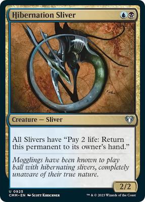 Hibernation Sliver card from Commander Masters