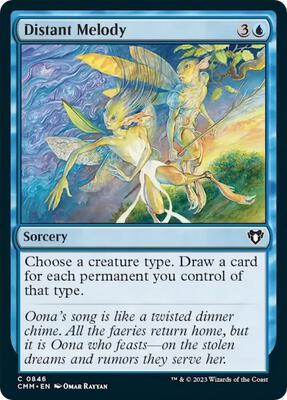 Distant Melody card from Commander Masters