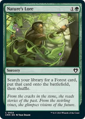 Nature's Lore card from Commander Masters