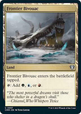 Frontier Bivouac card from Commander Masters