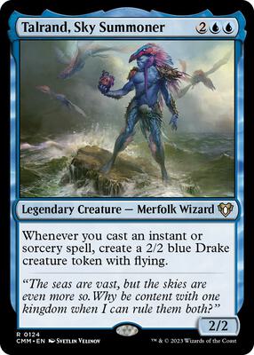 Talrand, Sky Summoner card from Commander Masters