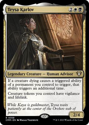 Teysa Karlov card from Commander Masters
