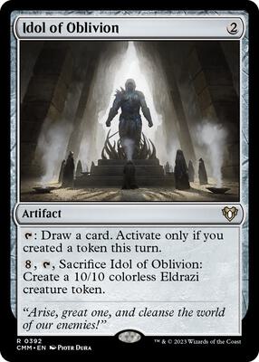 Idol of Oblivion card from Commander Masters