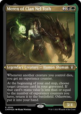 Meren of Clan Nel Toth (Foil Etched) card from Commander Masters
