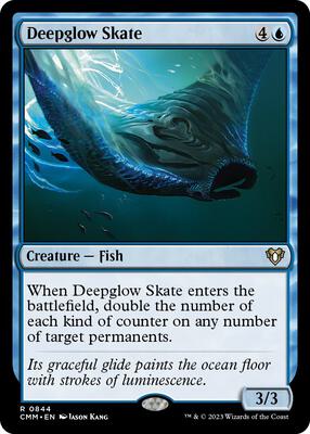 Deepglow Skate card from Commander Masters