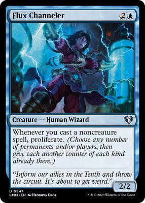 Flux Channeler card from Commander Masters