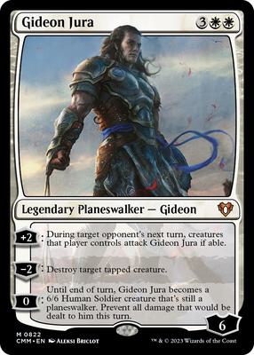 Gideon Jura card from Commander Masters