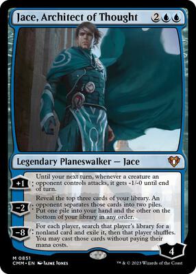 Jace, Architect of Thought card from Commander Masters