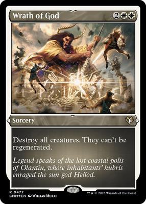 Wrath of God (Foil Etched) card from Commander Masters
