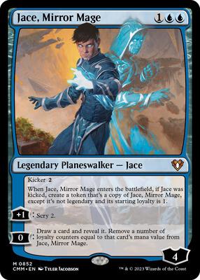 Jace, Mirror Mage card from Commander Masters