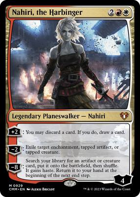 Nahiri, the Harbinger card from Commander Masters