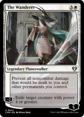 The Wanderer card from Commander Masters