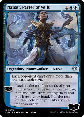 Narset, Parter of Veils card from Commander Masters