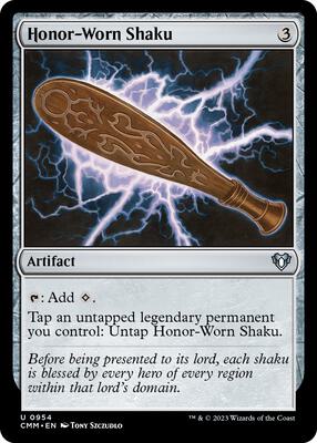 Honor-Worn Shaku card from Commander Masters