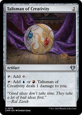 Talisman of Creativity card from Commander Masters