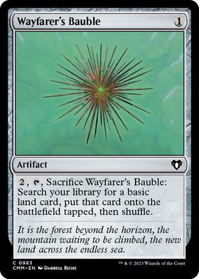 Wayfarer's Bauble card from Commander Masters