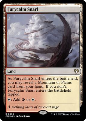 Furycalm Snarl card from Commander Masters