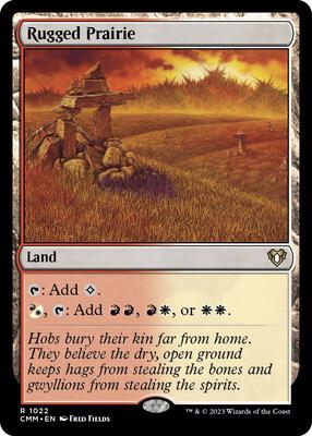Rugged Prairie card from Commander Masters