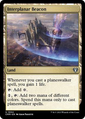 Interplanar Beacon card from Commander Masters