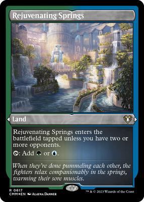 Rejuvenating Springs (Foil Etched) card from Commander Masters