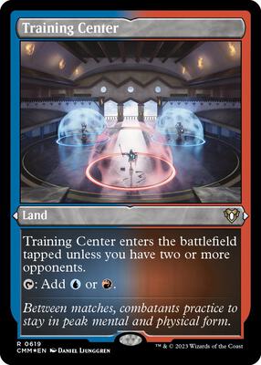 Training Center (Foil Etched) card from Commander Masters