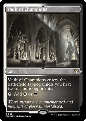 Vault of Champions (Foil Etched) card from Commander Masters
