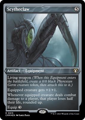Scytheclaw (Foil Etched) card from Commander Masters