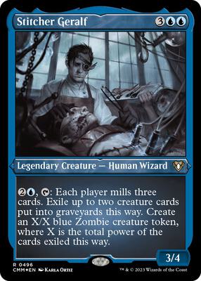 Stitcher Geralf (Foil Etched) card from Commander Masters