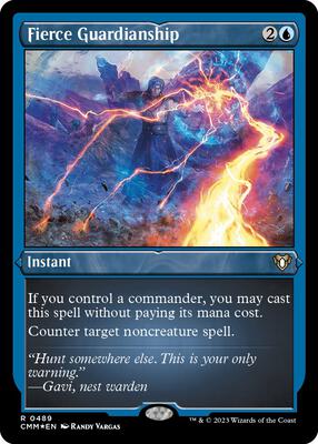 Fierce Guardianship (Foil Etched) card from Commander Masters