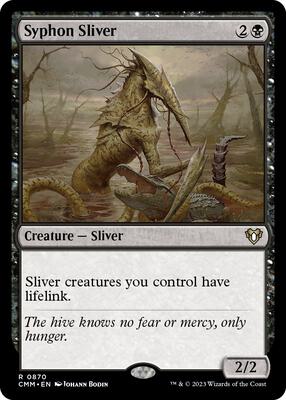 Syphon Sliver card from Commander Masters