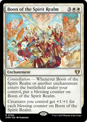 Boon of the Spirit Realm card from Commander Masters
