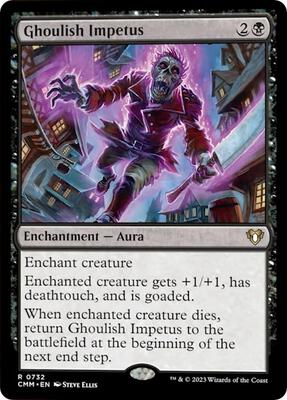Ghoulish Impetus card from Commander Masters