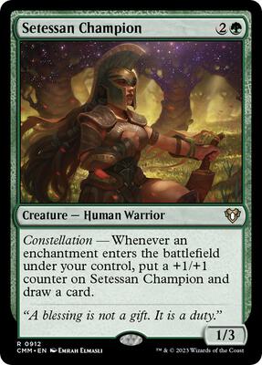 Setessan Champion card from Commander Masters
