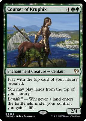 Courser of Kruphix card from Commander Masters