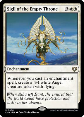 Sigil of the Empty Throne card from Commander Masters