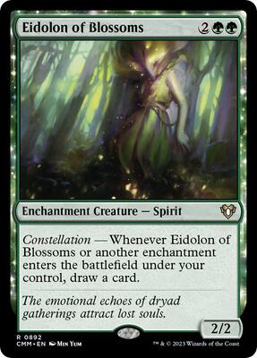 Eidolon of Blossoms card from Commander Masters