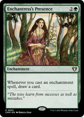 Enchantress's Presence card from Commander Masters