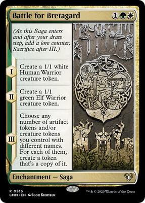 Battle for Bretagard card from Commander Masters