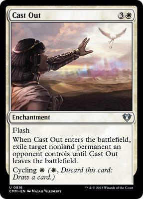 Cast Out card from Commander Masters