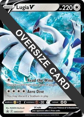 Lugia V - SWSH301 card from Jumbo Cards